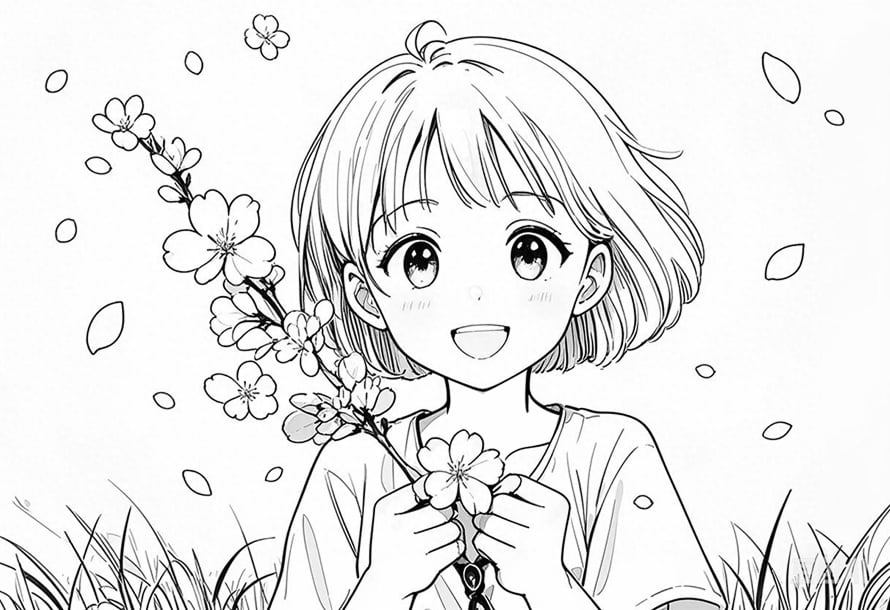 AVCLabs AIで写真を線画抽出した後