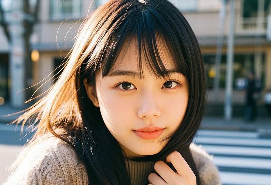 顔写真を似顔絵にする前