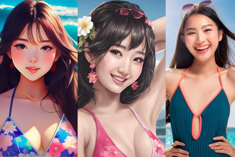 AI美女・美少女を生成するアプリ・サイトおすすめ